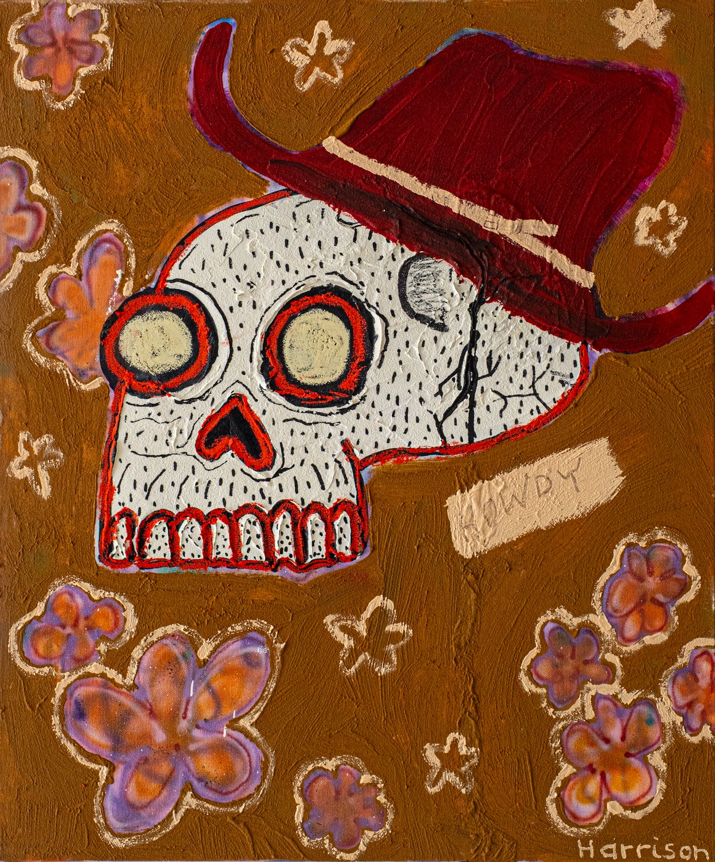 HOWDY (Original) 51 x 61 cm