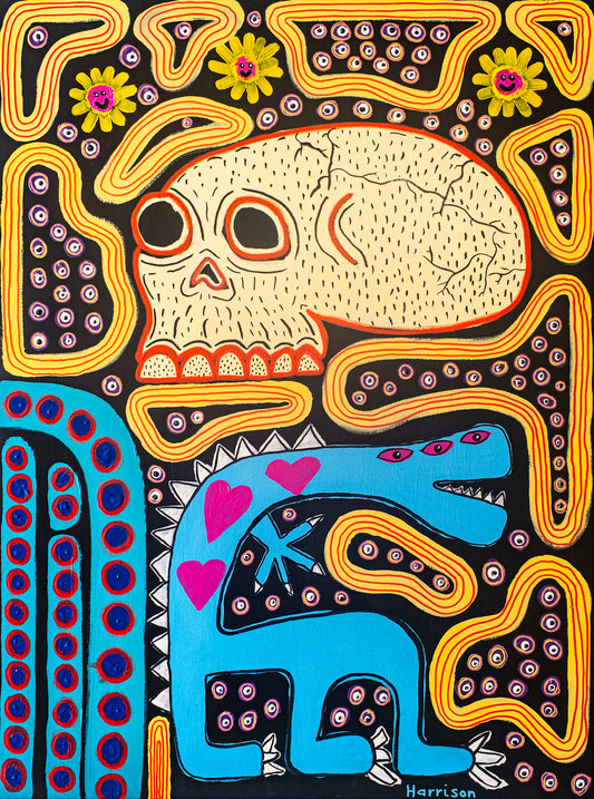 LOve MOnster (Original) 91 x 121 cm