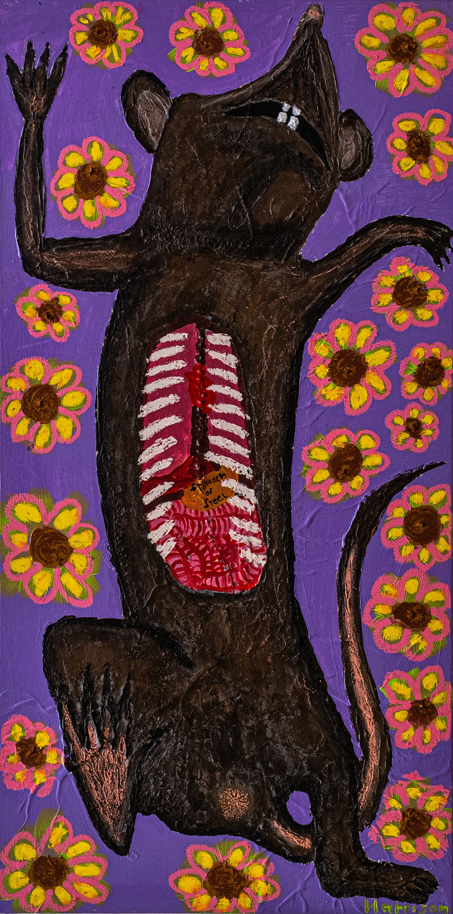 Anatomy of a Rat (Original) 50 x 70cm