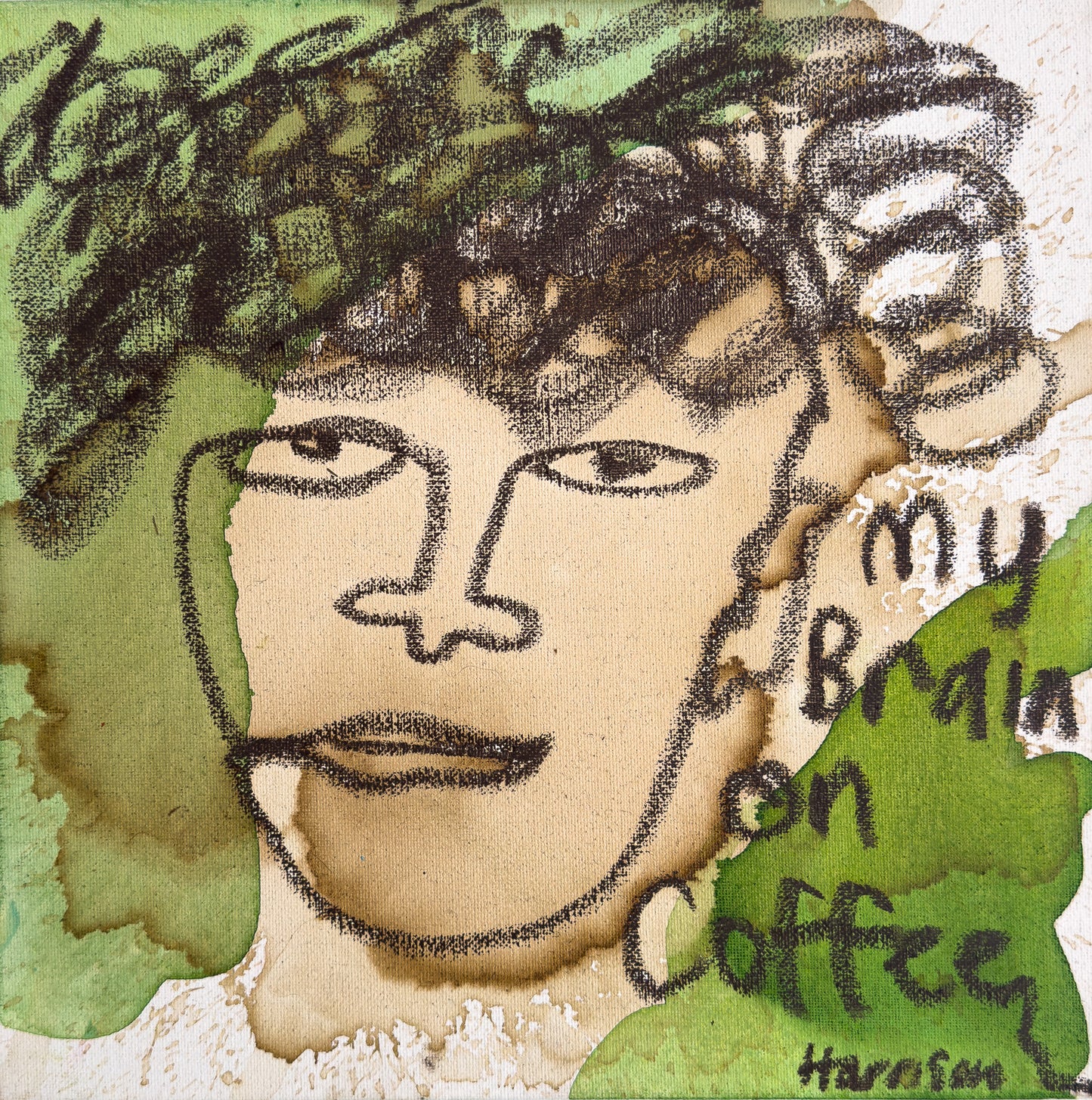 Caffeind (Original) 30 x 30cm