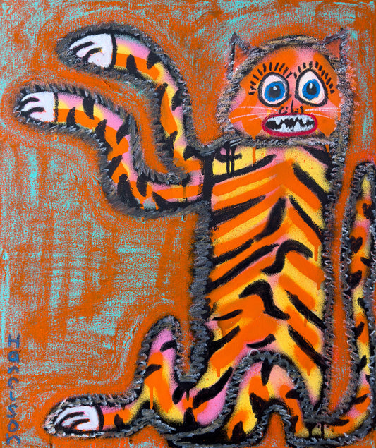 Le Tigre (Orignal) 51 x 60cm